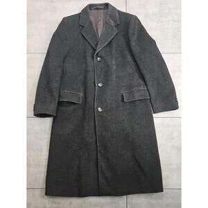 Maitland of England Overcoat Mens 41L Wool Cashmere